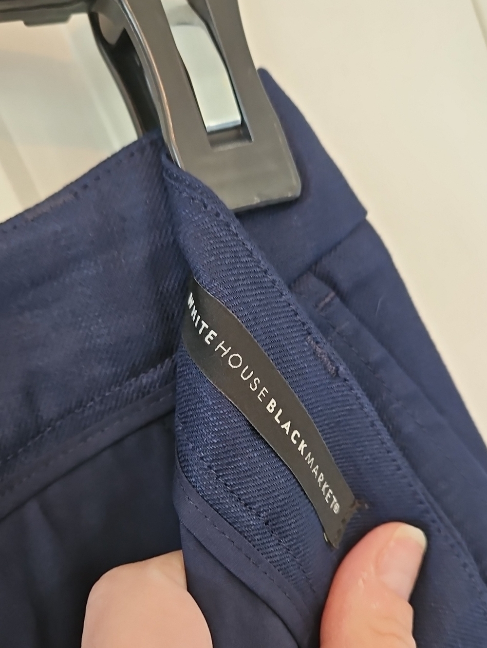 WHBM LINEN BLEND PANTS - Picture 5 of 6